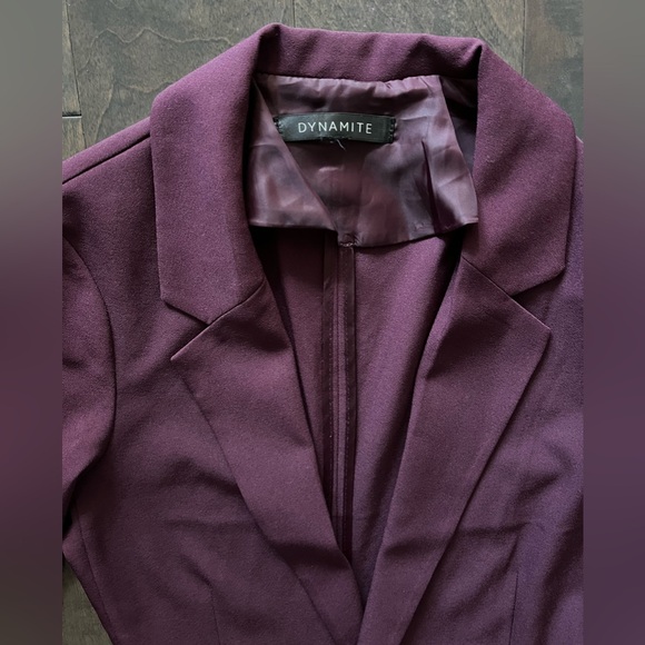 Burgundy Blazer - Picture 2 of 4